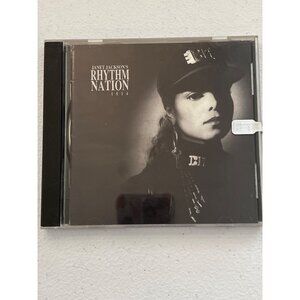 Janet Jackson's Rhythm Nation 1814 CD 1989 Pop A&M Records Pre-Owned